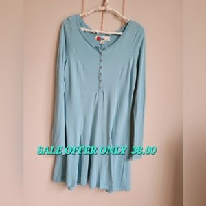 Free People Beach miles of mini dress size Large